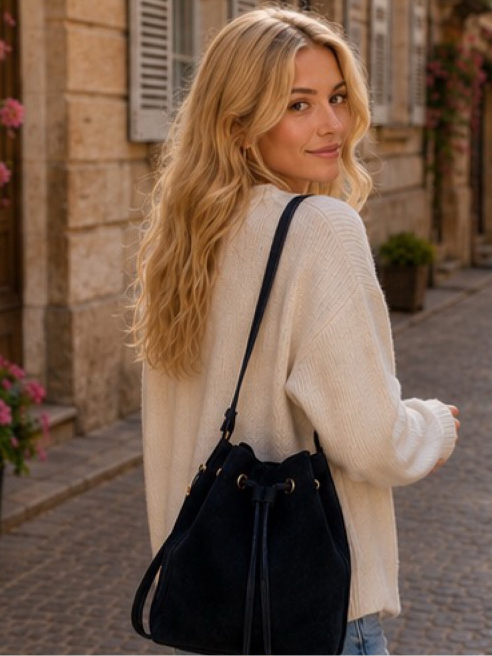 Madewell Mini Drawstring Crossbody Bucket Bag - Picture 5 of 10